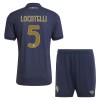 Conjunto (Camiseta+Pantalón Corto) Juventus Locatelli 5 Tercera Equipación 2024-25 - Niño